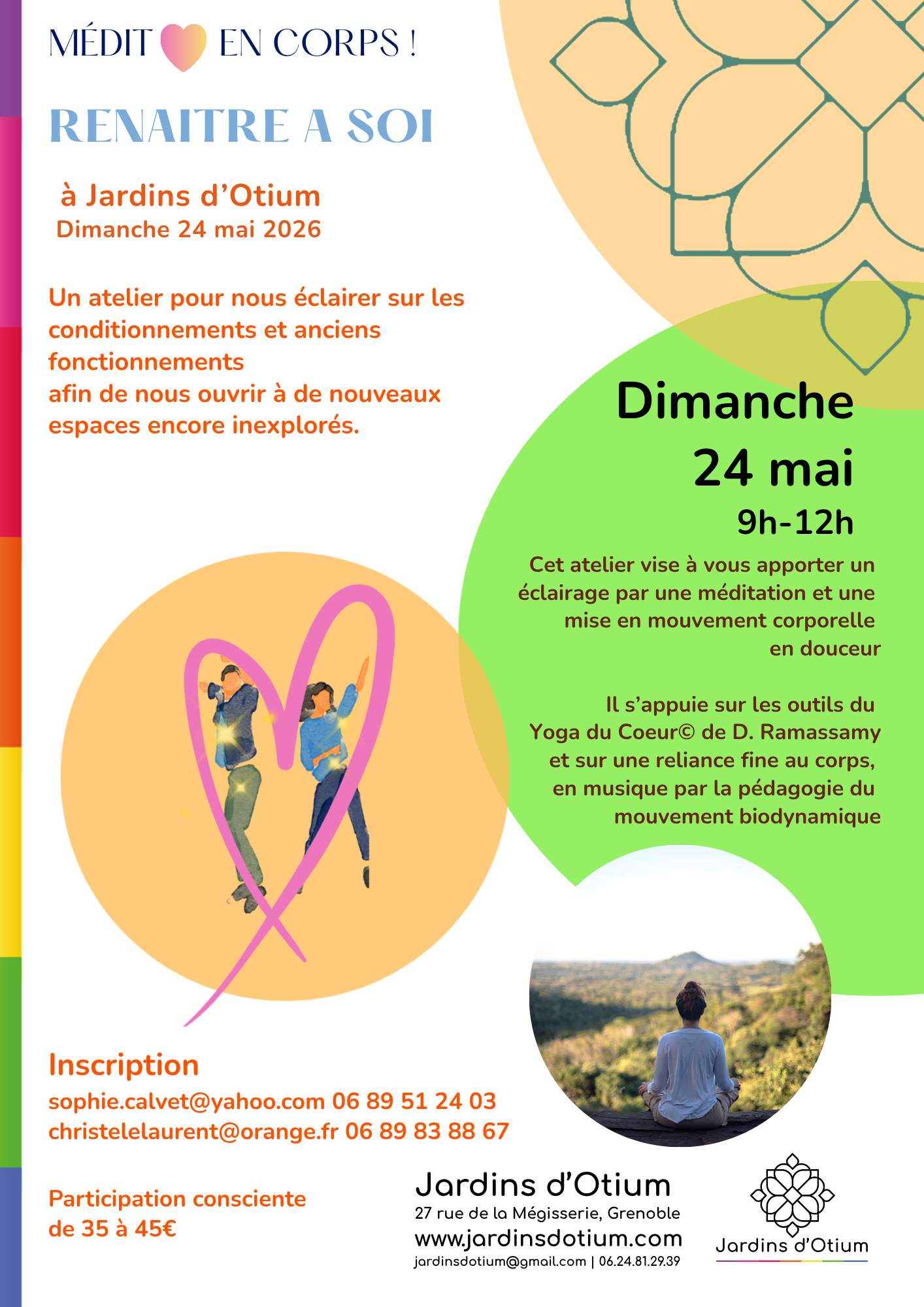 Médit Coeur en Corps à Jardins d'Otium